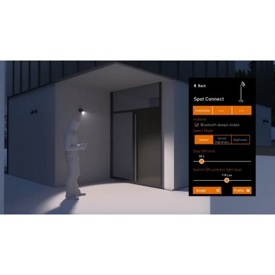 STEINEL Уличный светильник Spot Garden Sensor anthracite STEINEL Уличный светильник Spot Garden Sensor anthracite