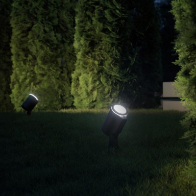 STEINEL Уличный светильник Spot Garden NightMatic anthracite STEINEL Уличный светильник Spot Garden NightMatic anthracite