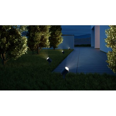 STEINEL Уличный светильник Spot Garden NightMatic anthracite STEINEL Уличный светильник Spot Garden NightMatic anthracite