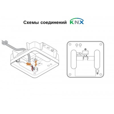 STEINEL Высокочастотный датчик присутствия HF 360 KNX V3.5 АР STEINEL Высокочастотный датчик присутствия HF 360 KNX V3.5 АР