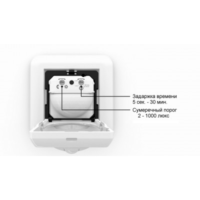 STEINEL Датчик движения IR 2180 UP ECO white STEINEL Датчик движения IR 2180 UP ECO white