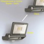 STEINEL Прожектор светодиодный XLED PRO ONE Max S anthracite STEINEL Прожектор светодиодный XLED PRO ONE Max S anthracite