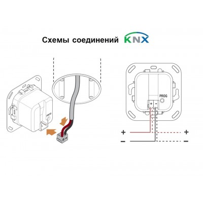 STEINEL Датчик присутствия IR Quattro SLIM XS KNX V3.1 black STEINEL Датчик присутствия IR Quattro SLIM XS KNX V3.1 black